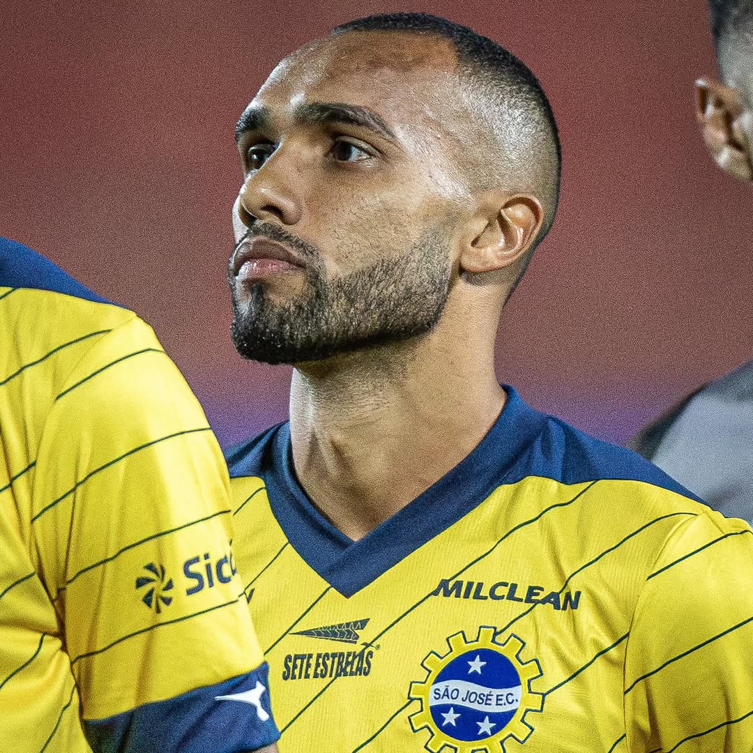Franco enquanto atuava pelo São José EC na Série D do Campeonato Brasileiro