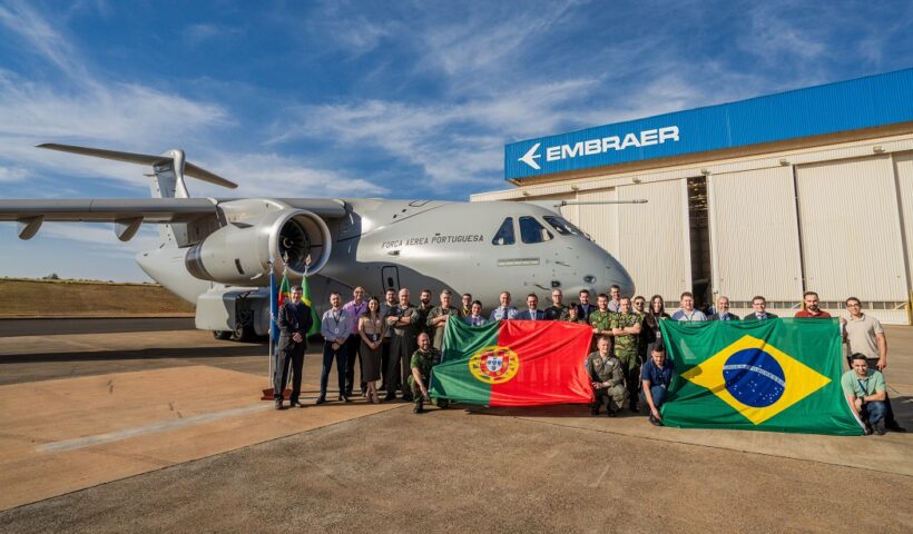 Portugal recebe novo KC-390 e inicia testes do A-29N da Embraer