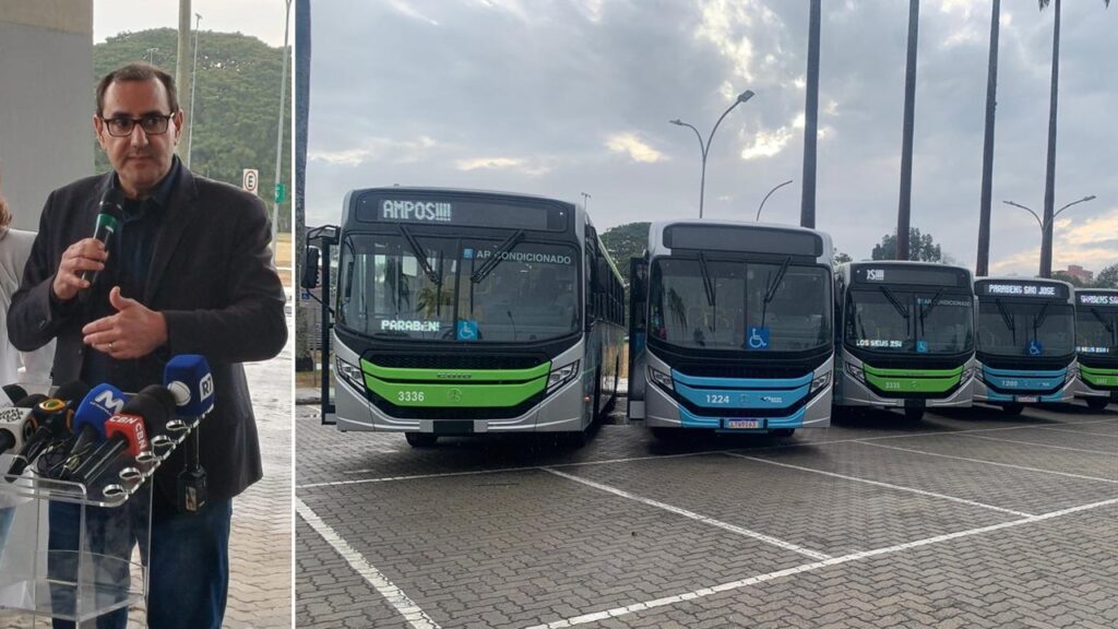 São José renova frota com 40 ônibus com ar-condicionado