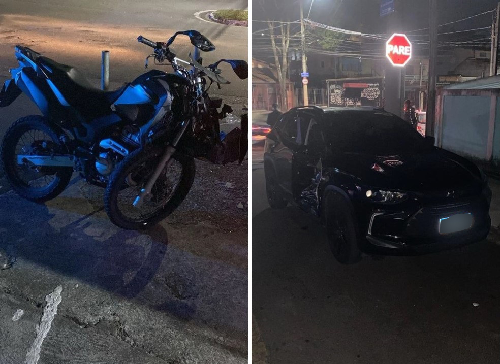 Jovem morre após colisão entre carro e moto na zona norte de SJC