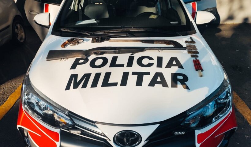 Polícia apreende armas e munições em chácara na Zona Sul de SJC