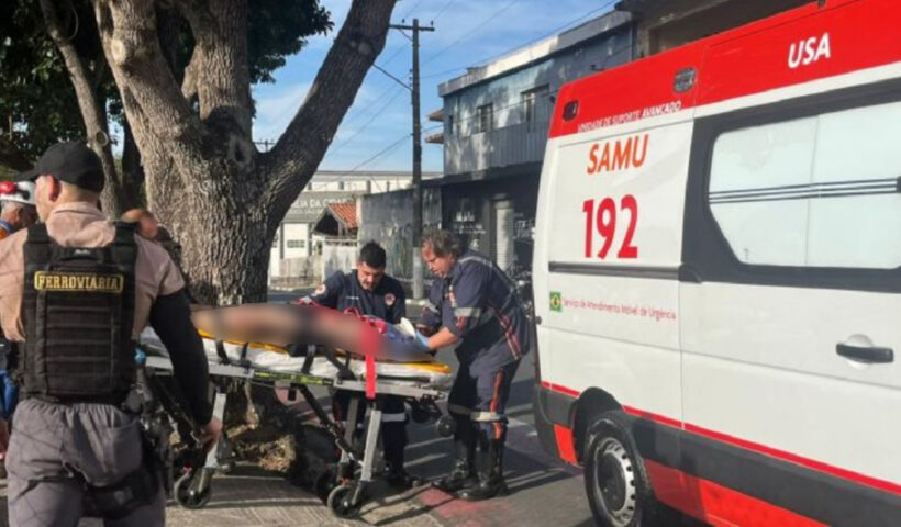 Um grave acidente ferroviário registrado na tarde desta quinta-feira (17) resultou na morte de um ciclista em uma passagem de pedestres no bairro Campo Belo, em Pindamonhangaba (SP
