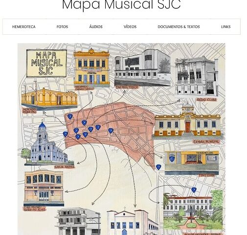 Mapa musical revela 100 anos de cultura em São José dos Campos