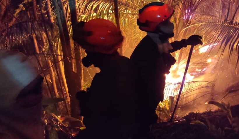 Incêndio em Caraguá mobiliza bombeiros por quase 20 horas