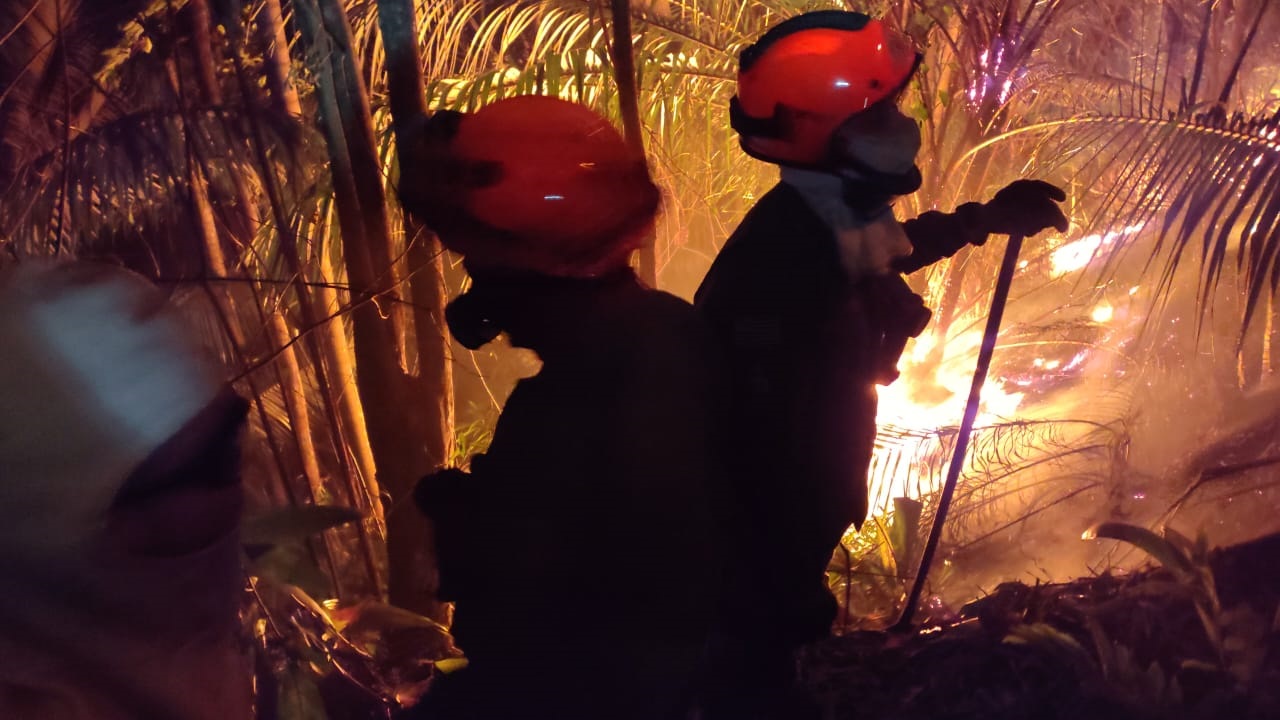 Incêndio em Caraguá mobiliza bombeiros por quase 20 horas