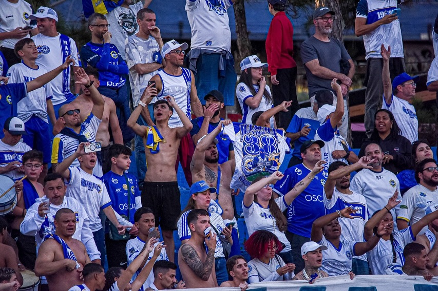 Torcida do São José EC presente no Joaquinzão no Clássico do Vale do último domingo, dia 20 de julho