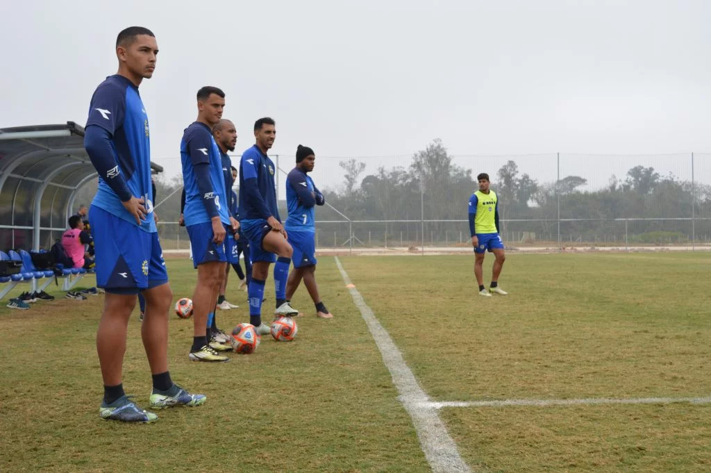 Treino do São José EC desta terça-feira (15) no Ninho da Águia