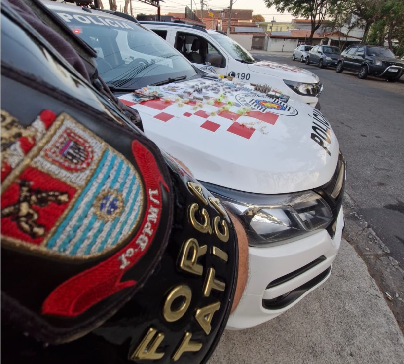 Quatro são presos por tráfico na Zona Norte de SJC
