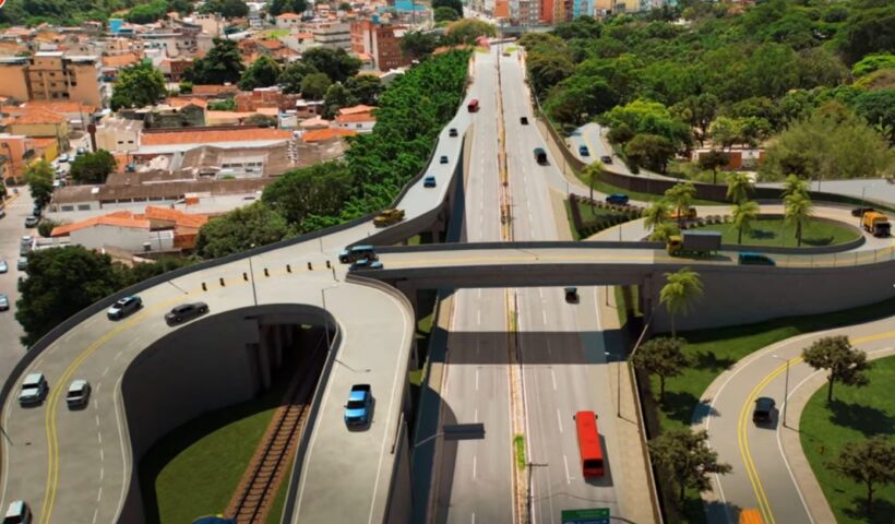 Novo viaduto muda trânsito e acesso à Basílica de Aparecida
