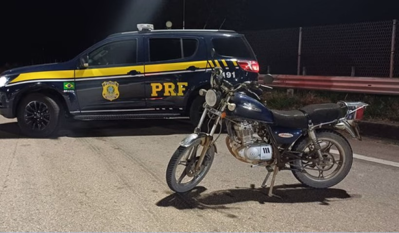 PRF prende na Dutra, em Jacareí, condutor que clonou a própria moto