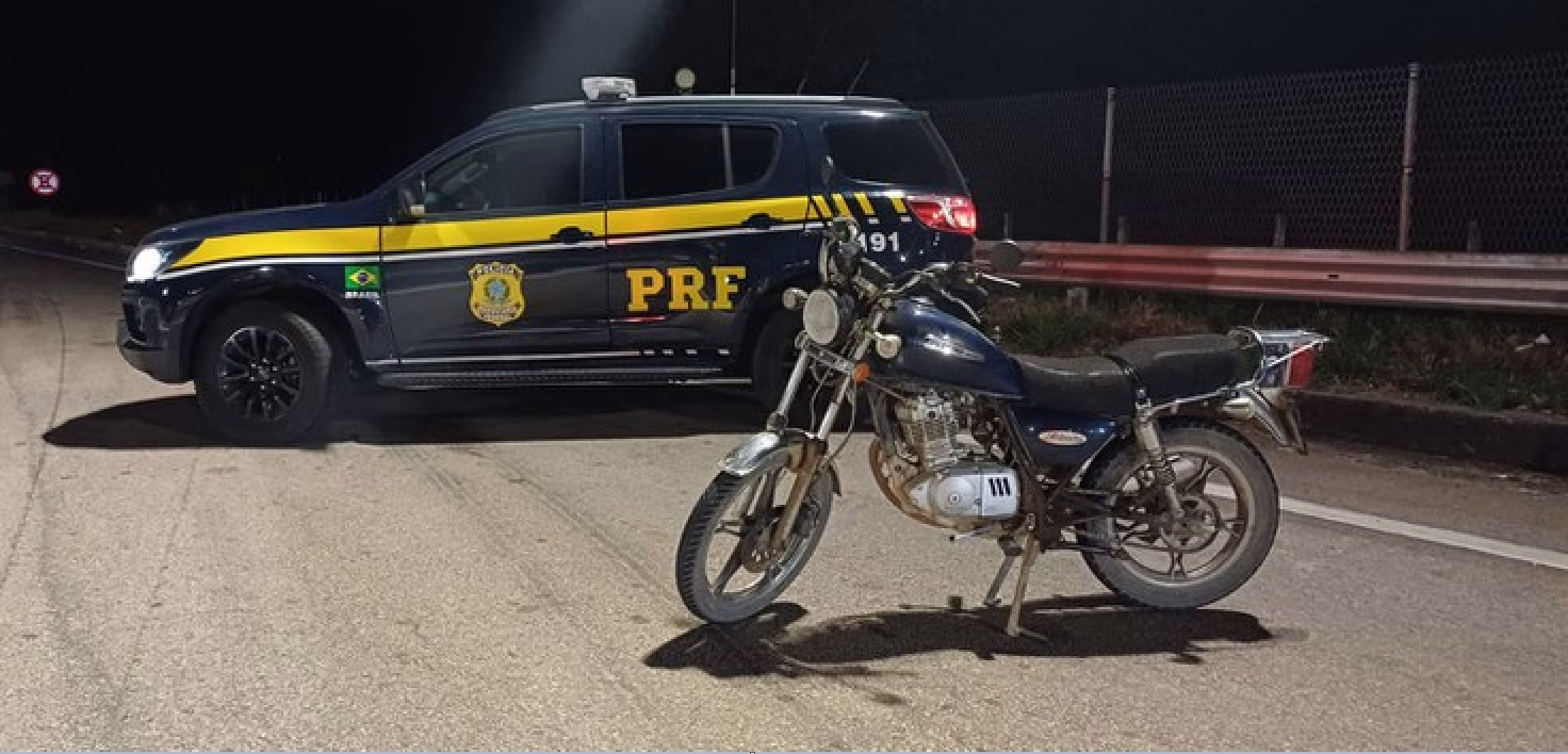 PRF prende na Dutra, em Jacareí, condutor que clonou a própria moto