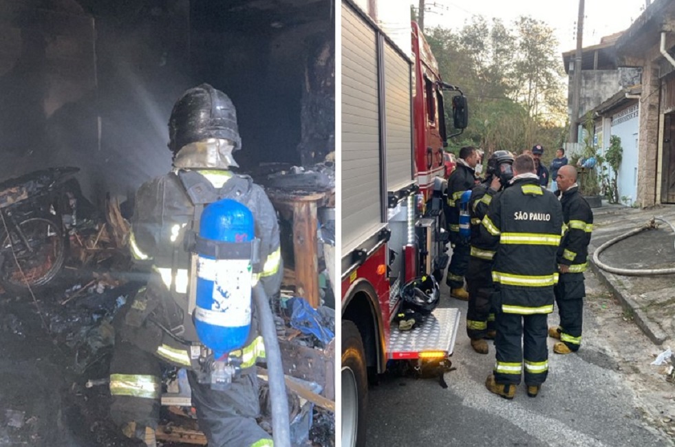 Incêndio em casa deixa homem morto no Litoral Norte de SP