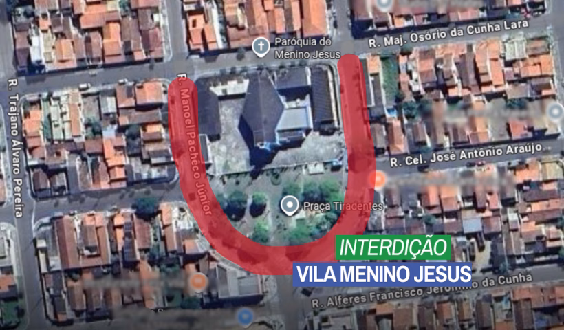 Caçapava tem diversas interdições no trânsito; confira