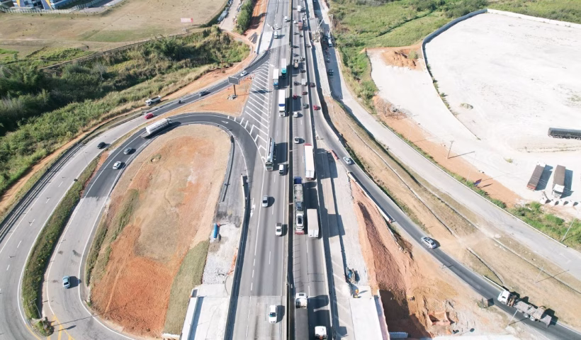 Novas marginais da Via Dutra em Jacareí serão liberadas nesta segunda-feira (25)