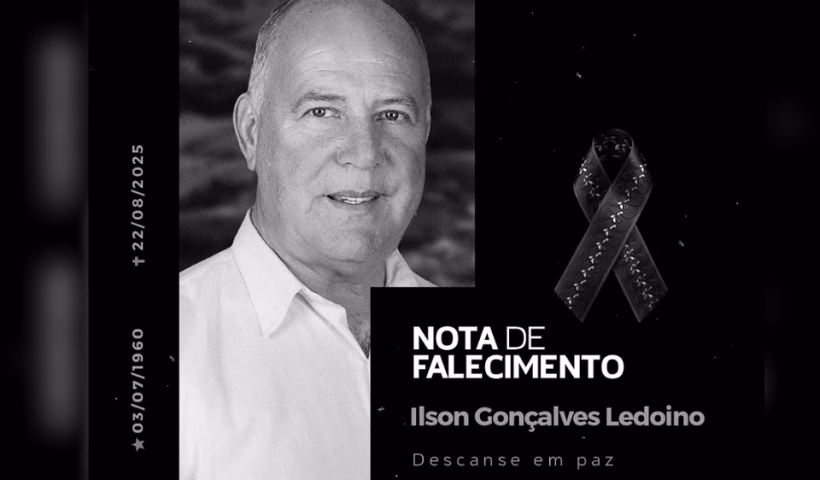 Vice-prefeito de Cunha, Ilson Ledoíno, morre aos 65 anos