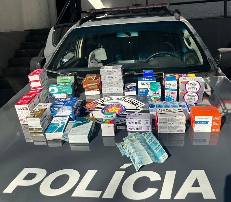 Três mulheres estrangeiras são presas por furtos a farmácias em São José dos Campos