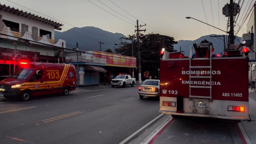 Explosão em loja de óleo fere funcionário em São Sebastião