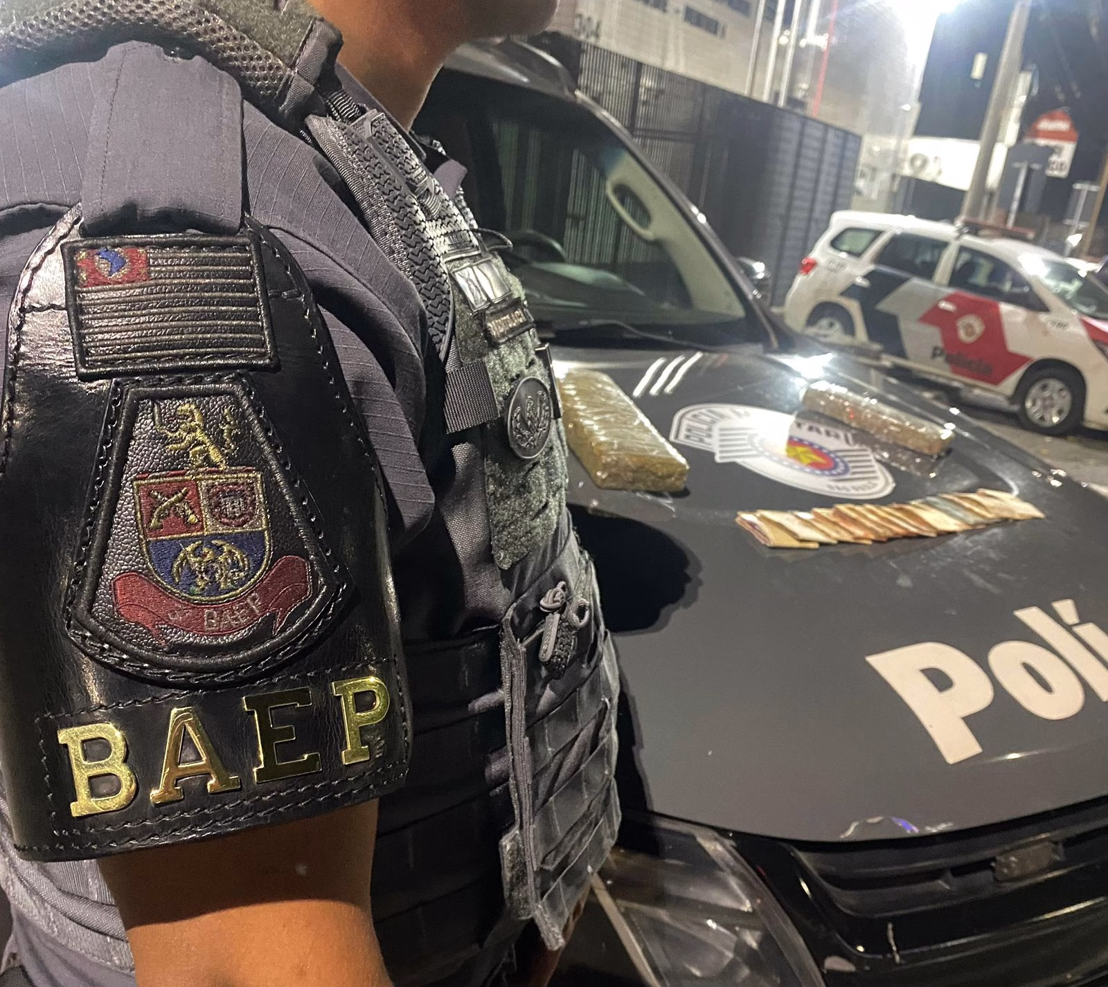 Apreensão aconteceu no Km 97 da Dutra, em Pindamonhangaba
