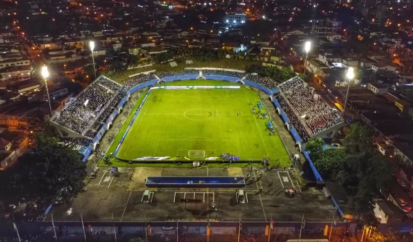 Estádio Municipal Walter Ribeiro, palco do primeiro jogo das oitavas de final entre São Bento x São José