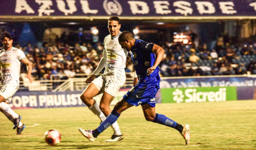 Jogo entre São Bento e São José EC pelo jogo da ida das oitavas da Copa Paulista