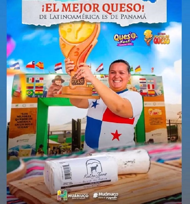 O queijo Taiada, produzido na Estância Silvania, em Caçapava (SP), alcançou reconhecimento internacional ao conquistar a medalha Super Ouro na Copa América de Queijo, realizada recentemente no Peru.