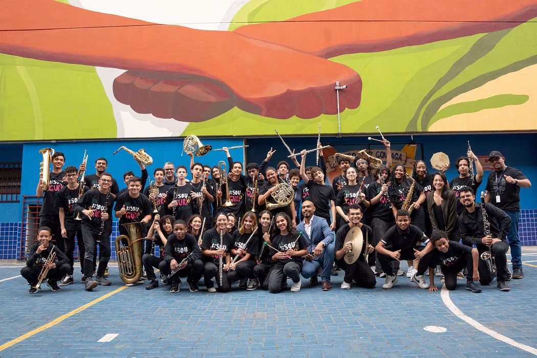 Projeto GURI de São José dos Campos recebe projeto da Filarmônica de Paris
