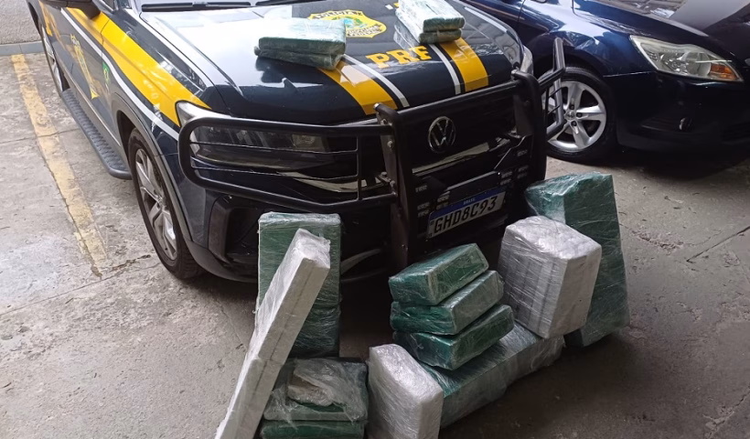 PRF prende homem com mais de 100 kg de maconha em Caçapava