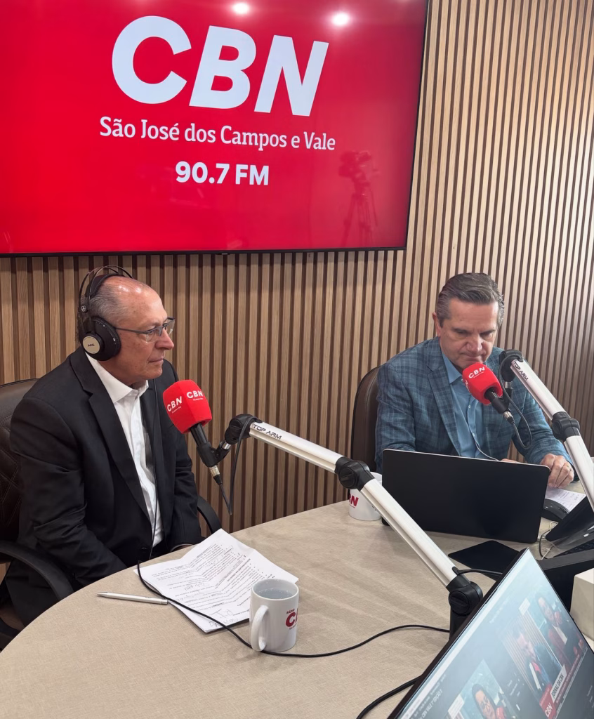 Alckmin rebate vínculo de isenção de IR com anistia, em entrevista à CBN Vale