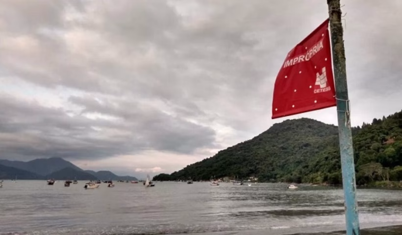Litoral de São Paulo tem 37 praias impróprias para banho nesta semana