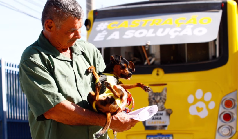 O Castramóvel, unidade itinerante da Prefeitura de São José dos Campos para castração e microchipagem de cães e gatos, estará neste domingo (21)