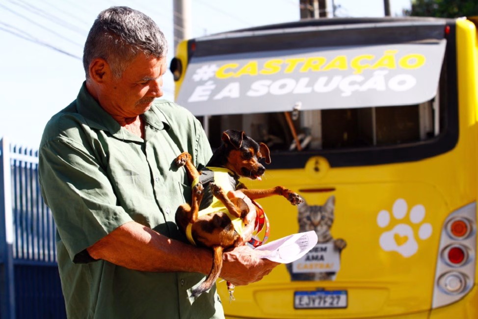 O Castramóvel, unidade itinerante da Prefeitura de São José dos Campos para castração e microchipagem de cães e gatos, estará neste domingo (21)