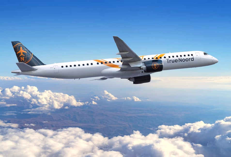 A TrueNoord, empresa especializada em leasing de aeronaves regionais, anunciou um pedido firme de 20 jatos E195-E2 à Embraer,