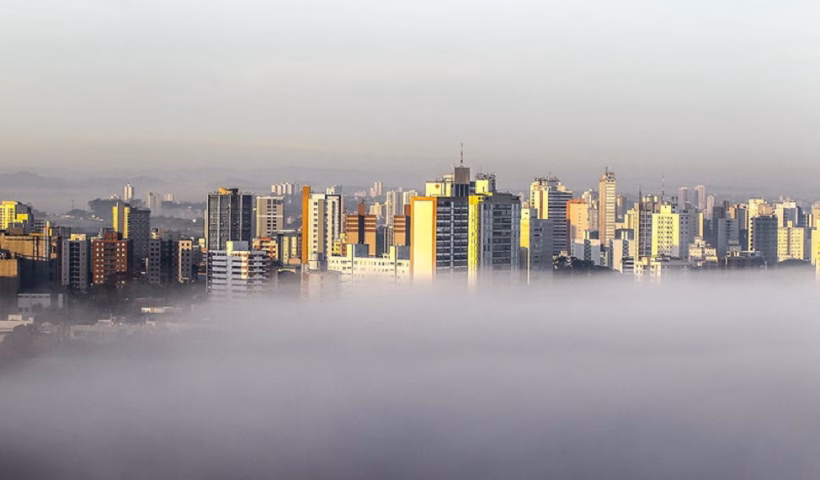 Frente fria derruba temperaturas no estado de São Paulo nos próximos dias