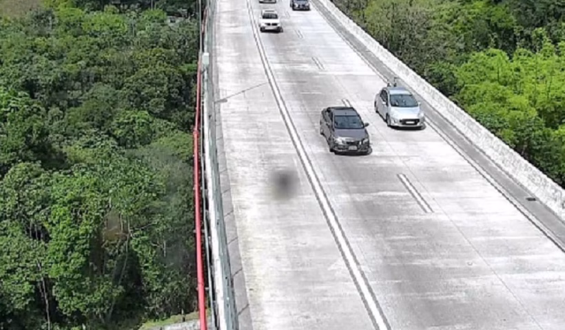 A Serra Antiga da Rodovia dos Tamoios foi liberada para o tráfego de veículos às 10h50 da manhã deste sábado (11),