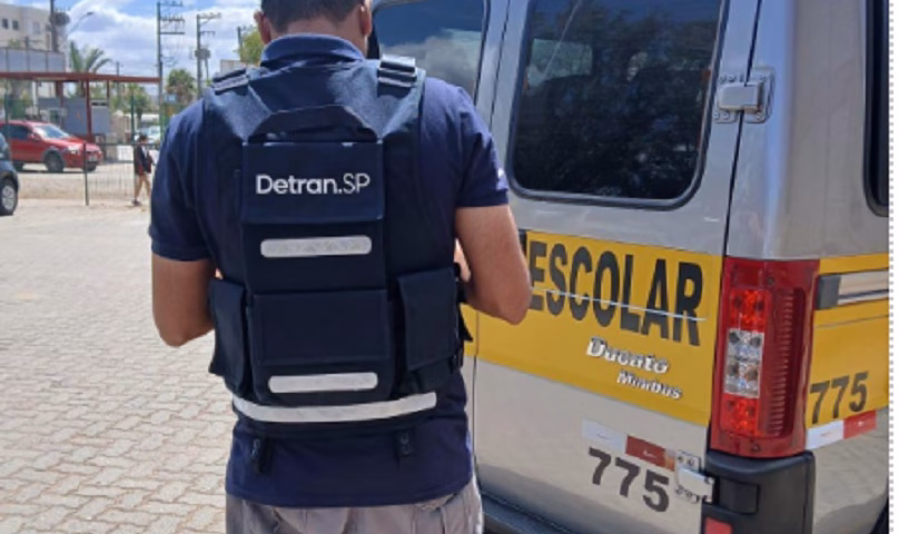 O Departamento Estadual de Trânsito de São Paulo (Detran-SP) intensificou as ações de fiscalização voltadas ao transporte escolar na região do Vale do