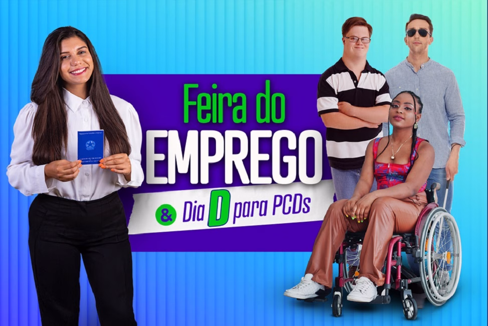 A Prefeitura de São José dos Campos realiza, nesta terça-feira (21), a Feira do Emprego & Dia D para Pessoas com Deficiência (PCDs), em parceria com o Ministério do Trabalho e Emprego