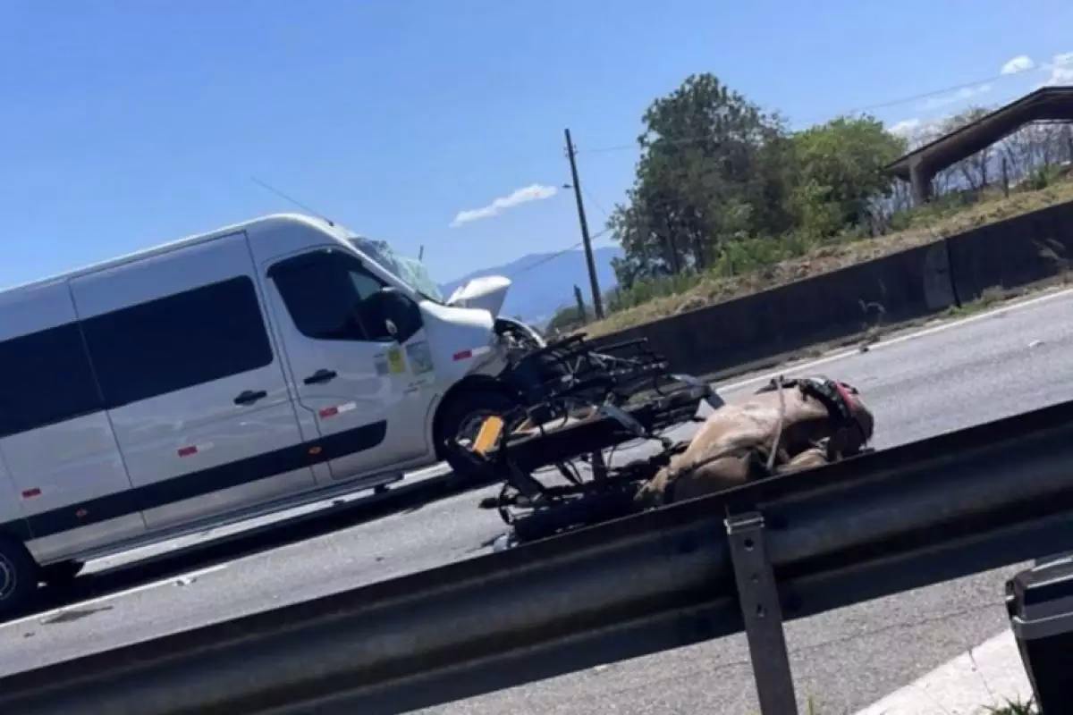 Acidente aconteceu no Km 53 da Via Dutra em Lorena
