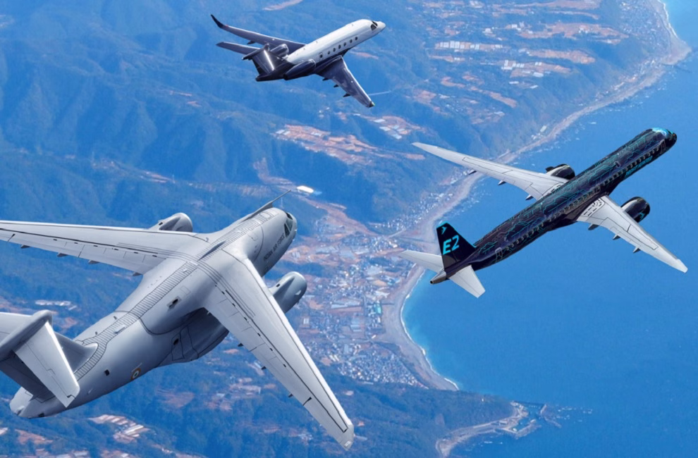 Embraer registra trimestre mais forte da década com US$ 31,3 bi