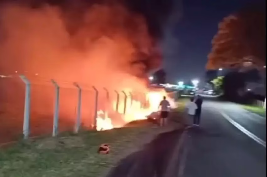Acidente aconteceu na marginal da Dutra em Caçapava