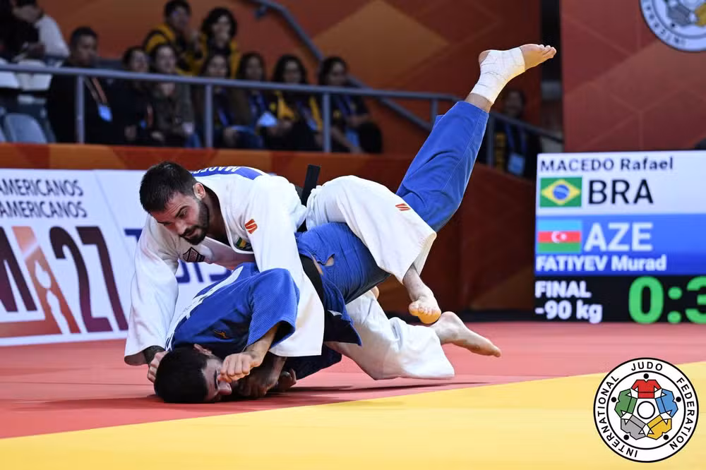 Judoca joseense Rafael Macedo venceu o azeri Murad Fatiyev na final