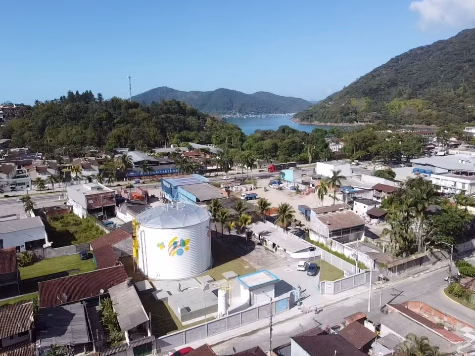 reservatório em Ubatuba está localizado no Perequê-Mirim