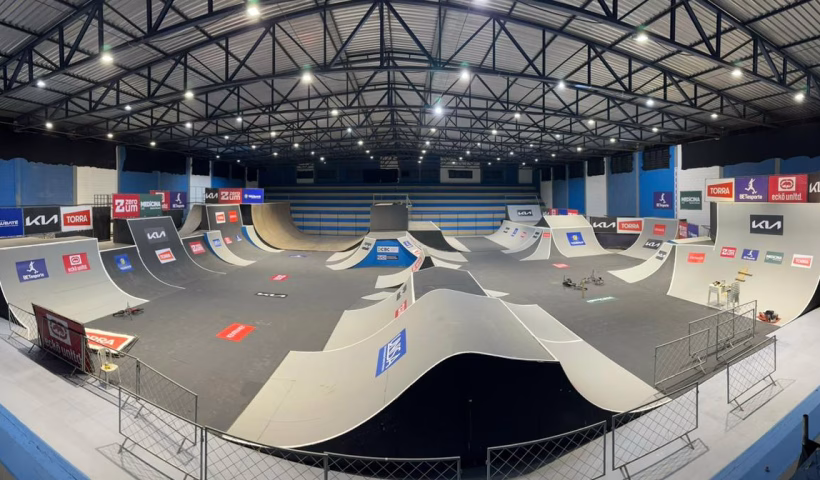 ginásio de esportes radicais do Parque Municipal Vale do Itaim será palco da Copa Internacional de BMX Park em Taubaté