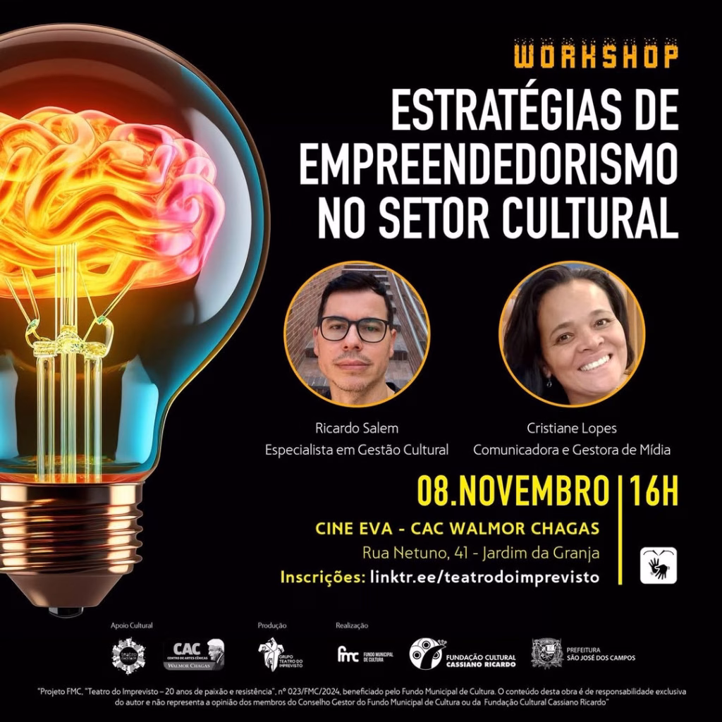 Grupo Teatro do Imprevisto ensina estratégias para coletivos artísticos e celebra 20 anos de história