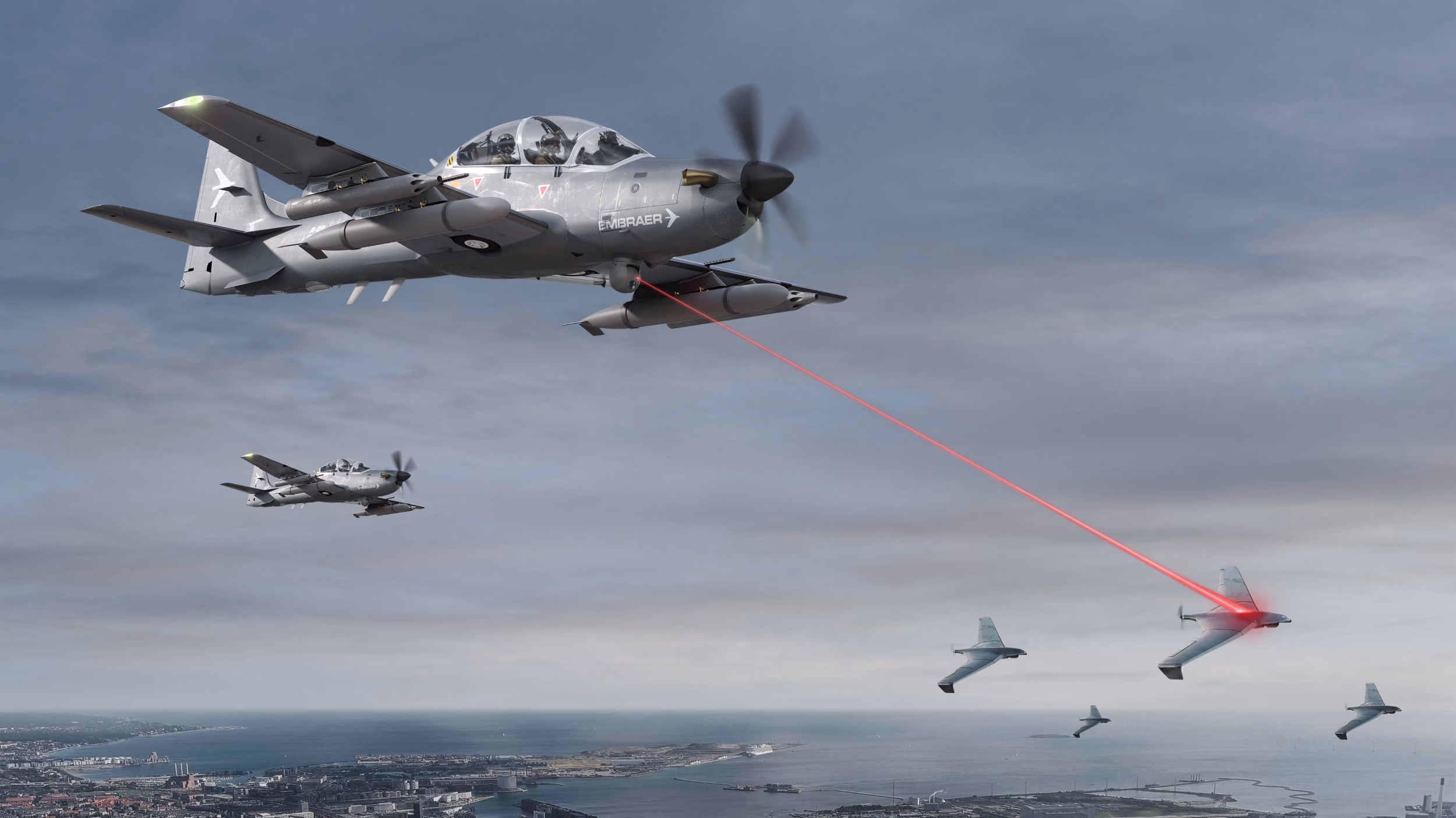 A-29 Super Tucano passa a incluir missões de combate a drones, uma demanda crescente na guerra contemporânea.