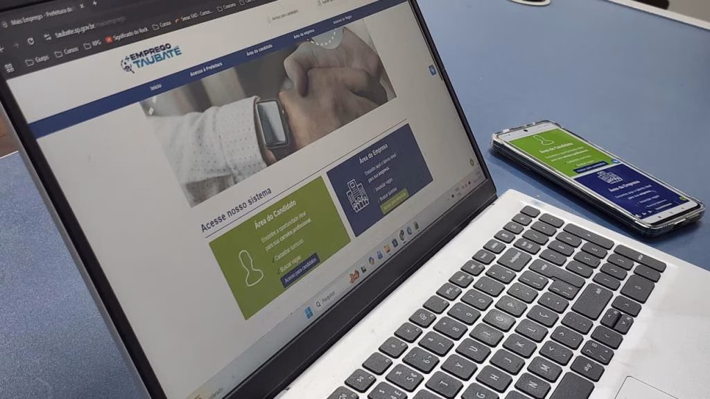 O processo seletivo está sendo realizado por meio do portal +Emprego, plataforma criada pela Prefeitura de Taubaté