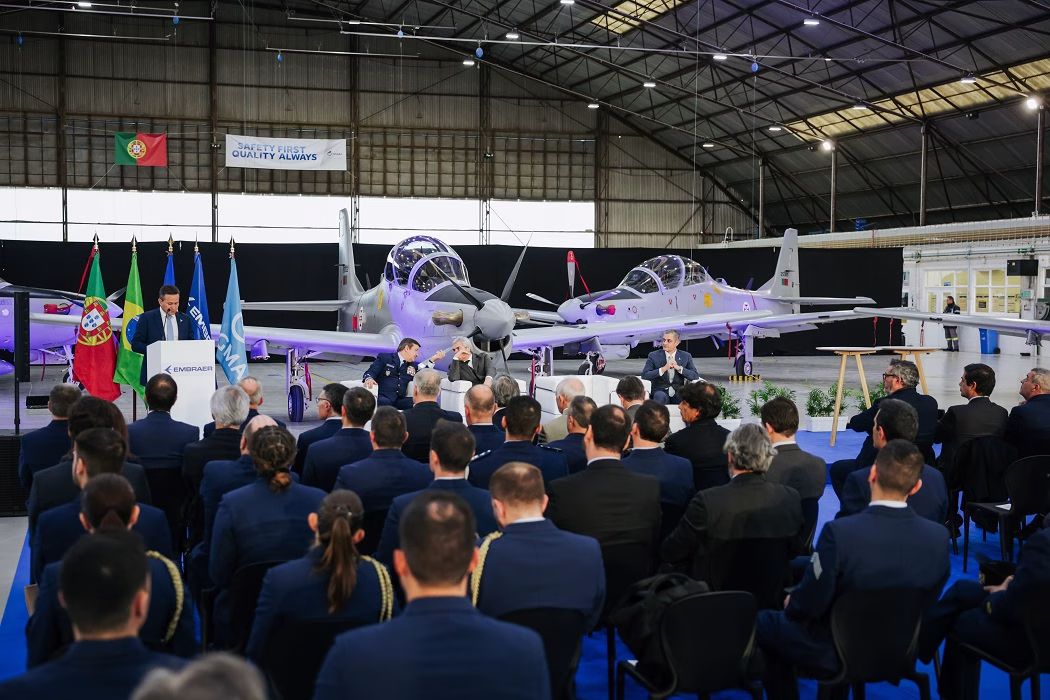 Embraer entrega primeiros Super Tucanos à Força Aérea de Portugal