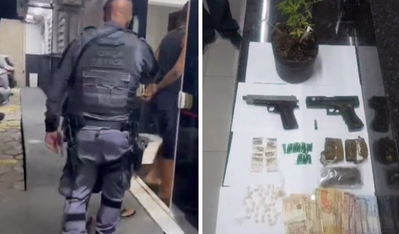 PM prende três por tráfico de drogas em Caraguatatua