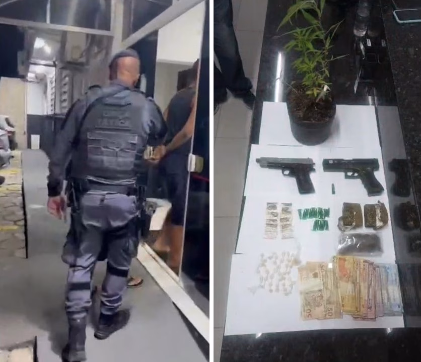 PM prende três por tráfico de drogas em Caraguatatua