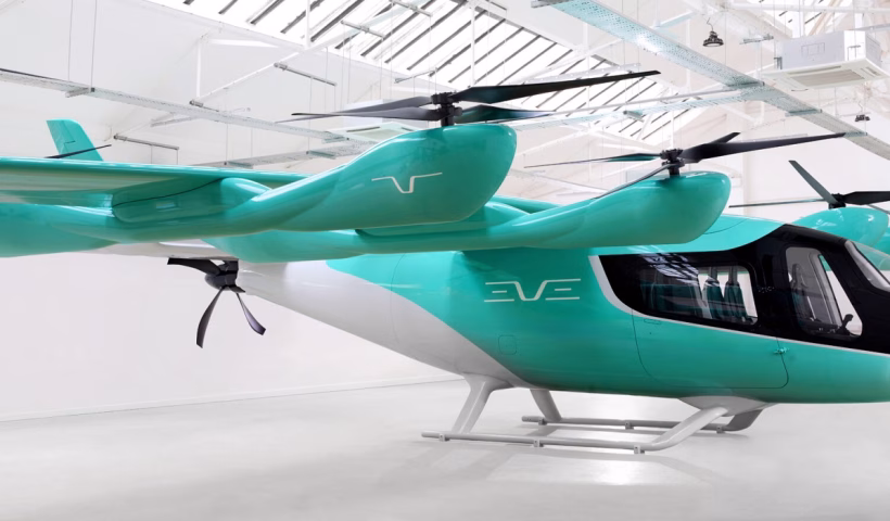 Eve avança no eVTOL e reforça parceria com motores para fábrica de Taubaté