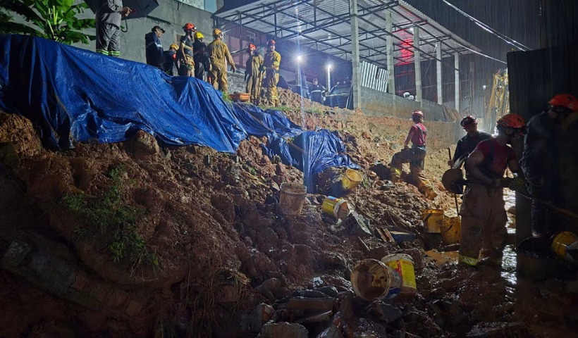 Duas pessoas morrem em Ilhabela após chuva extrema